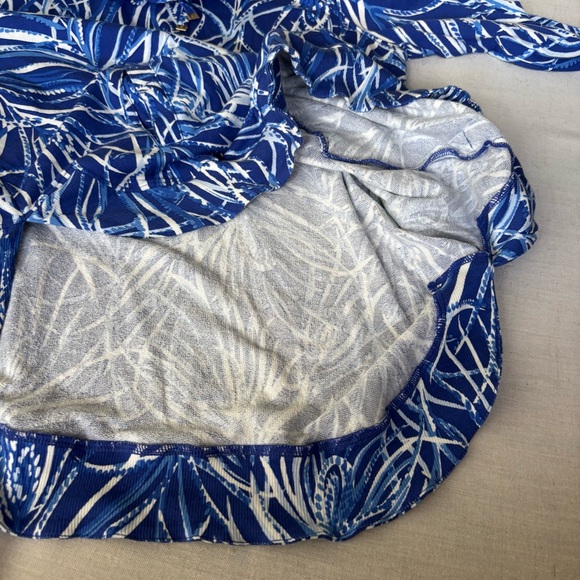 Lilly Pulitzer Fletcher Pullover Twilight Blue Early Riser XL | Casual - Picture 11 of 12
